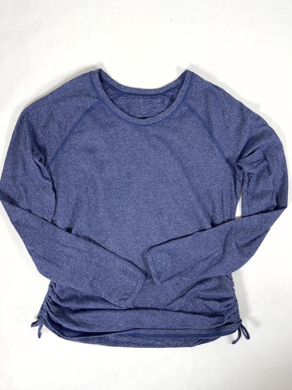 Lucy Blue Long Sleeve Athletic Top